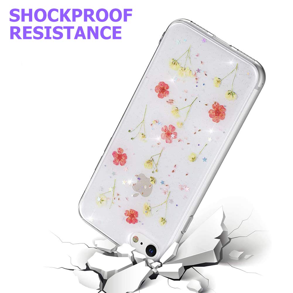 MadBee Cover per iPhone SE 2020 (4,7 Pollici) [con Pellicola