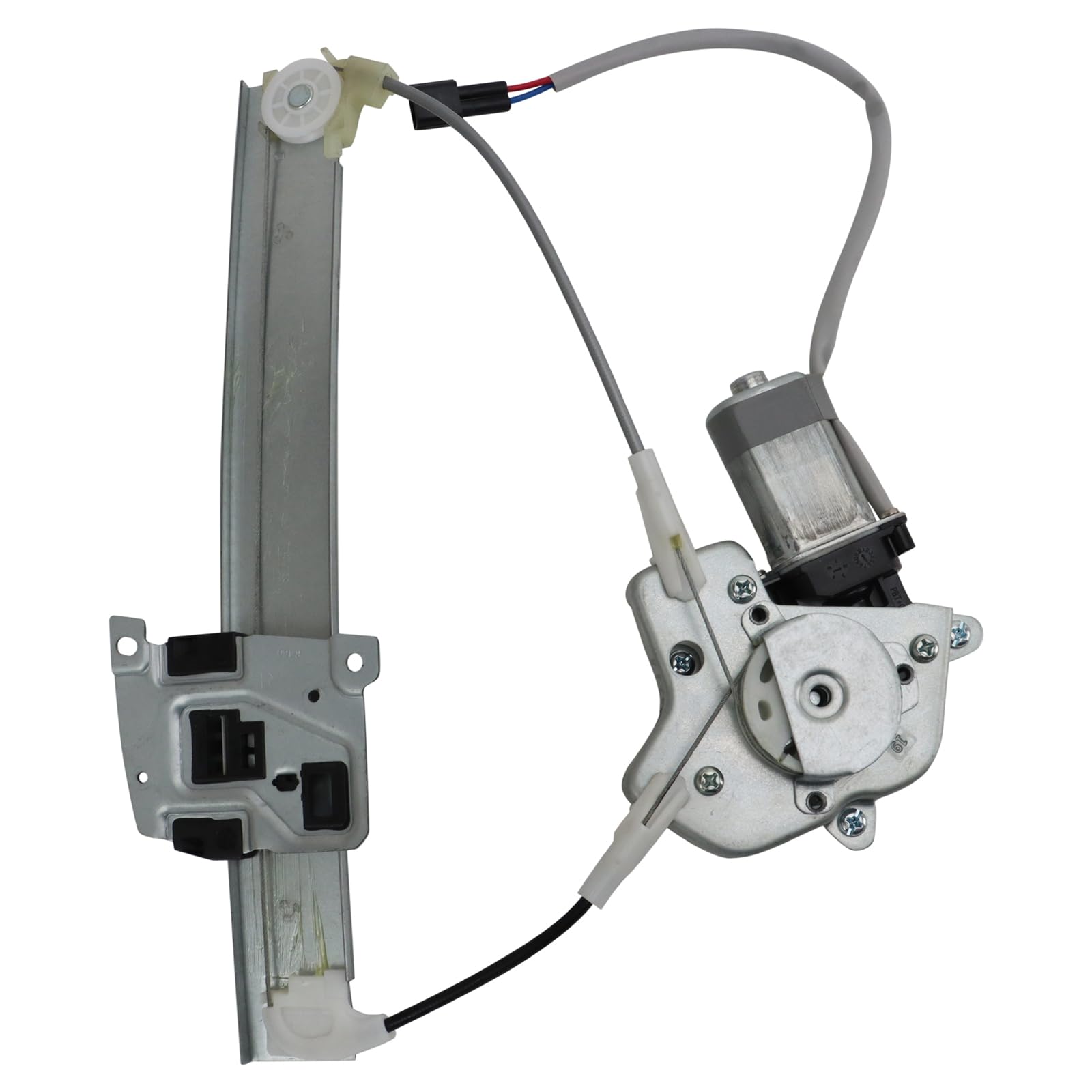 TRQ Rear Right Power Window Regulator &amp; Motor Assembly Passenger Side
