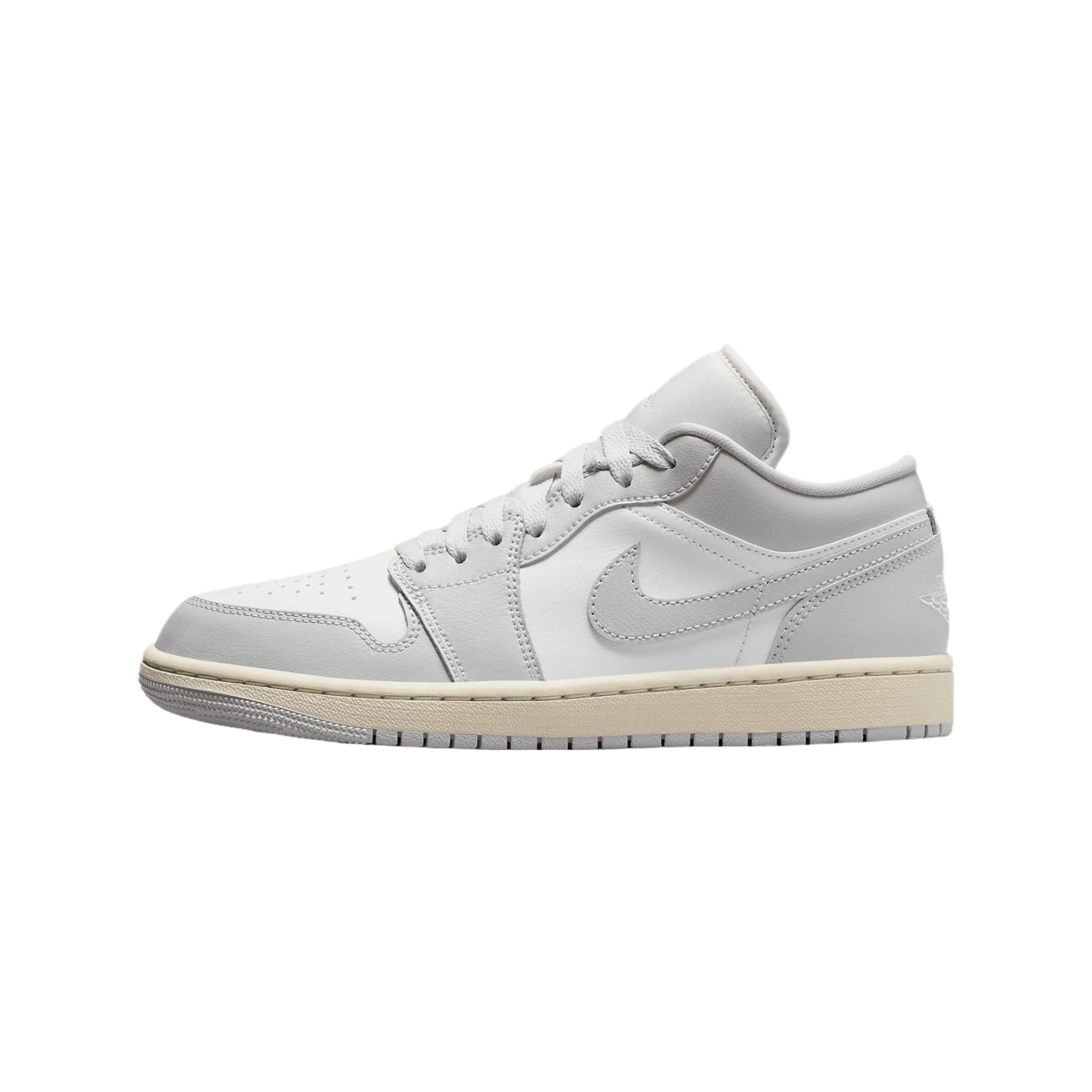 Air Jordan 1 Low Women's Shoes (DC0774-103, Sail/Coconut Milk/Neutral Grey) Size 6