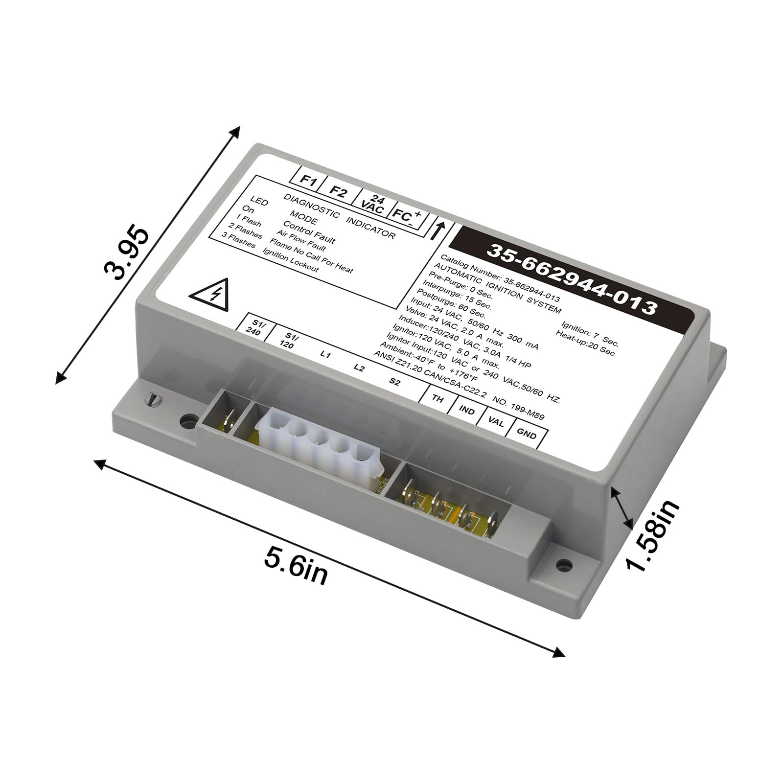 Replacement Module 3 Sta Snapklik.com : 42001-0052S Igniter Control Module For MasterTemp & Sta ...