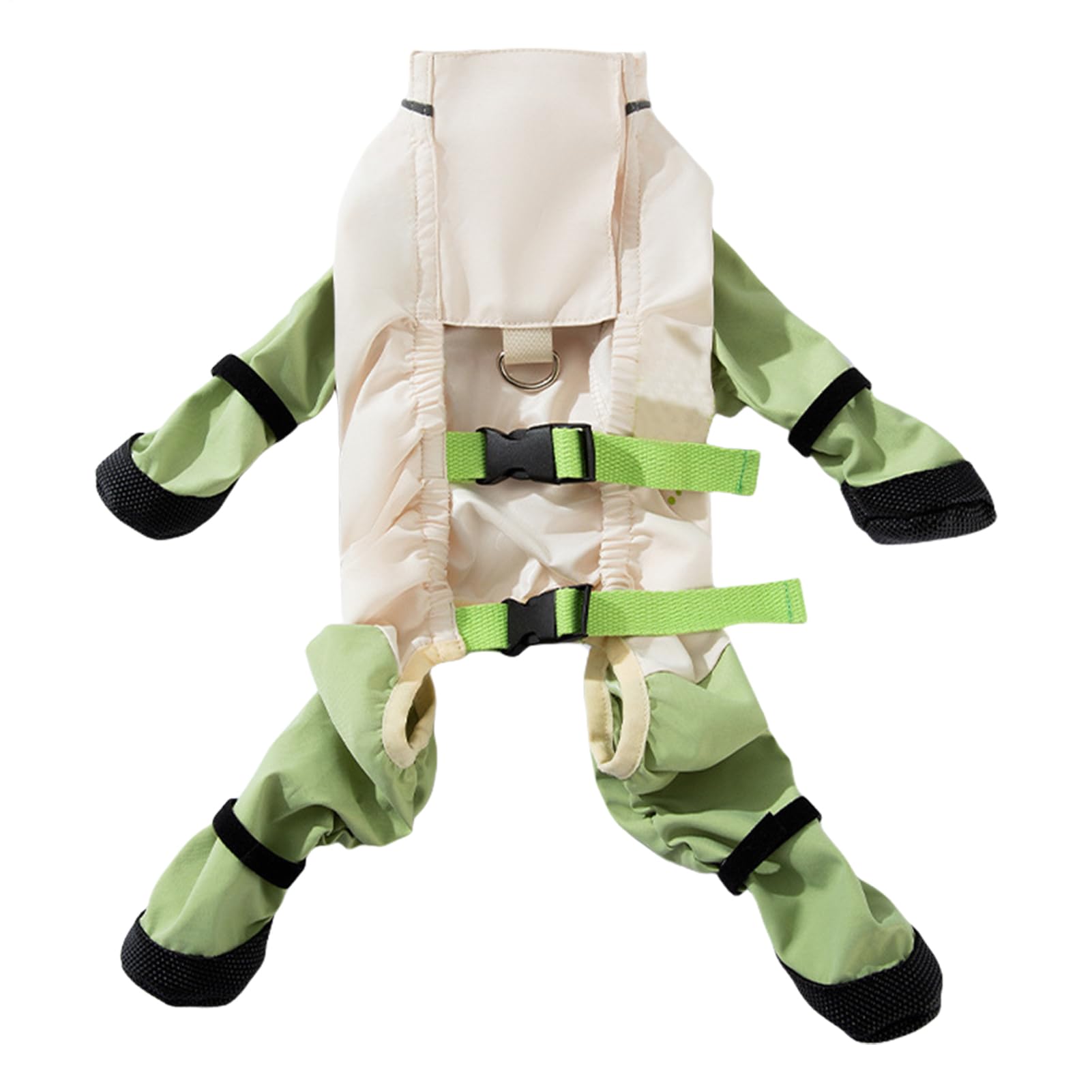 Dog Suspender Boots,Puppy Rain Boots | Adjustable Wrap Protectors With Strips For Snow Raincoat Walking Outside Floors Coat Accessories