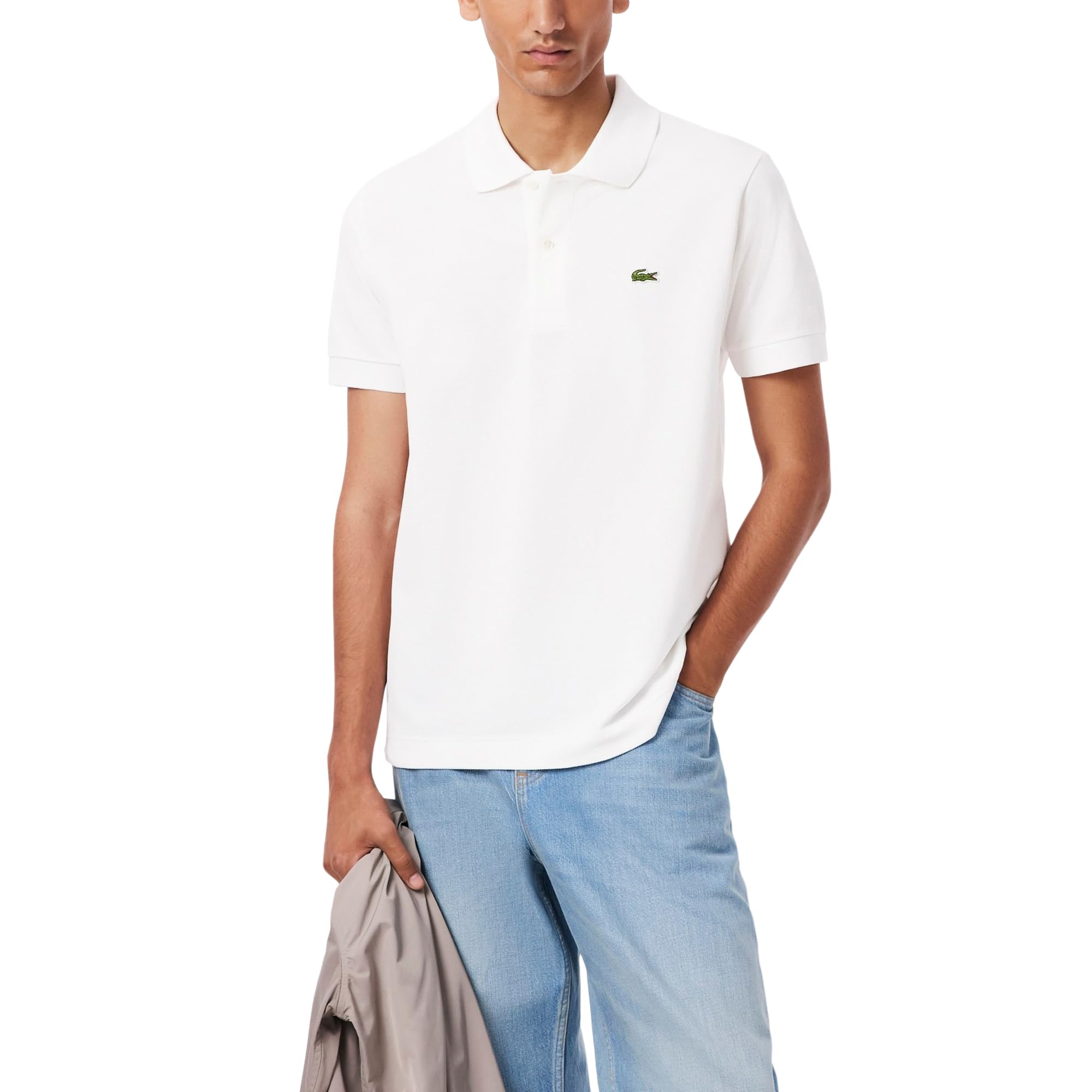 

                                                    Lacoste Men's Classic Fit L.12.12 Heavy Piqué Polo