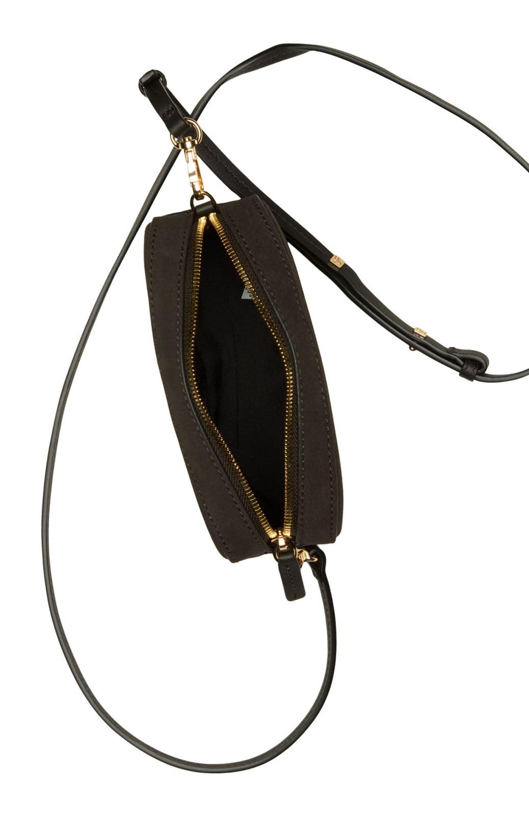 Marc O'Polo Pelle borsa a tracolla Liana 2 in 1 Crossbody Bag Burnt Coffee marrone scuro