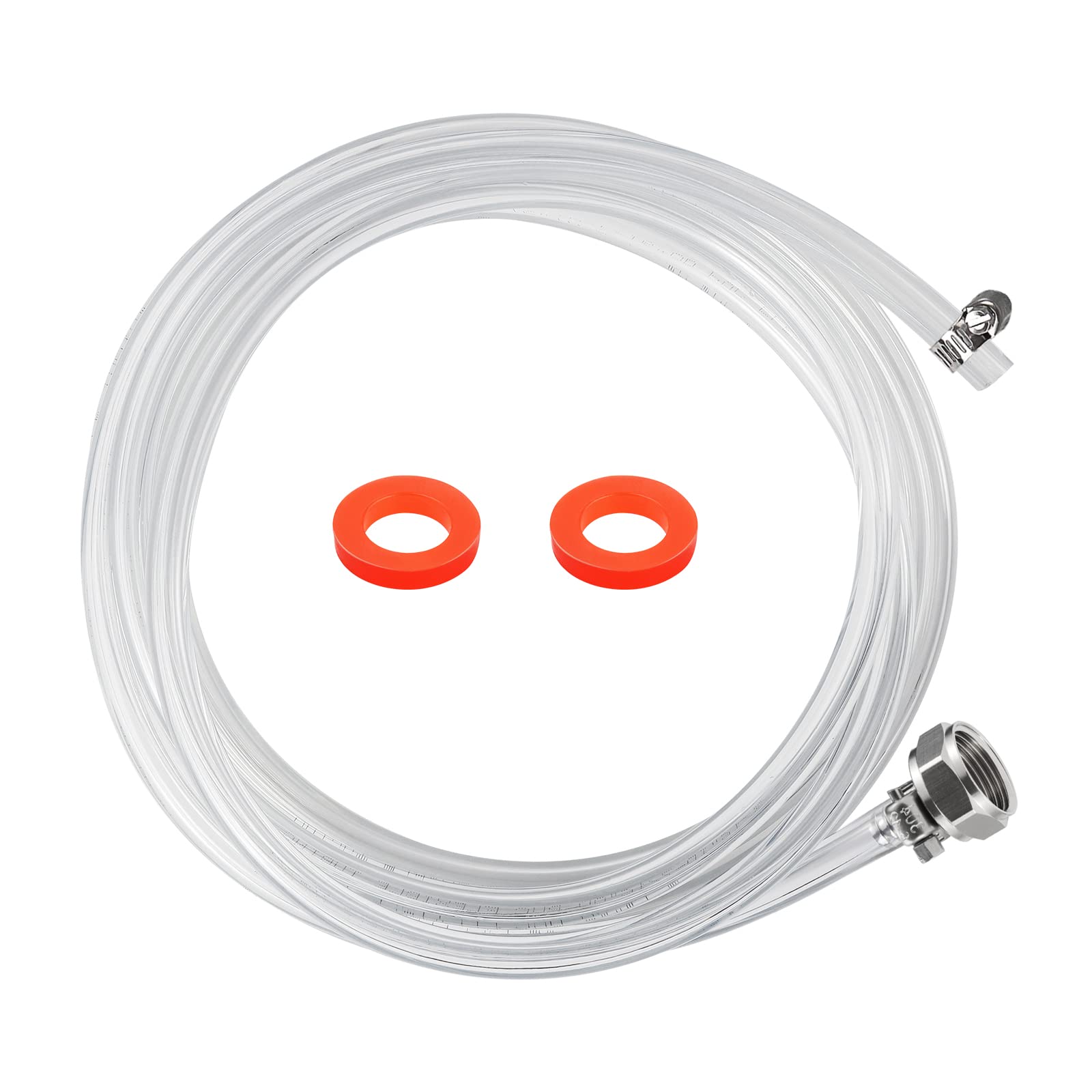 10ft Kegerator Beer Line Tubing 3/16" ID 7/16" OD Keg Lines