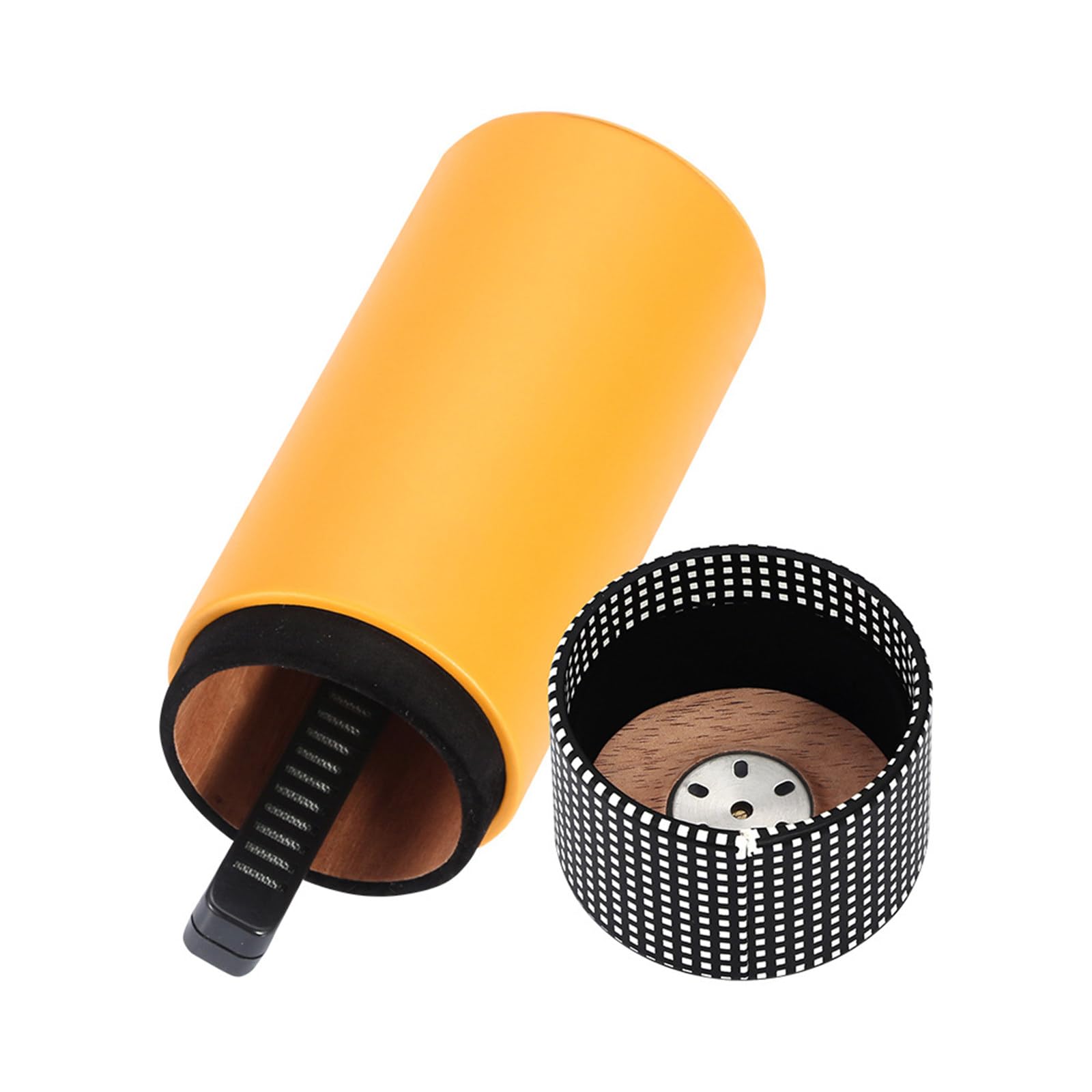 MRKU Scatole per sigari, umidificatori, Porta sigari da Viaggio con Tubo umidificatore e igrometro