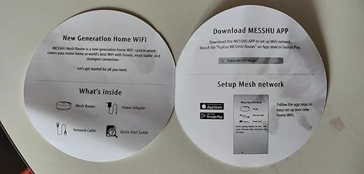 Fujitsu Messhu RT500 Whole Home Mesh Wi-Fi System, Up To 3000sq ft ...