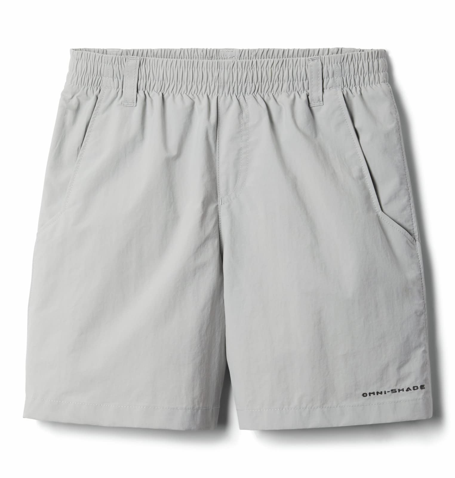 Columbia Boy's Backcast Ii Short, Cool Grey, XL