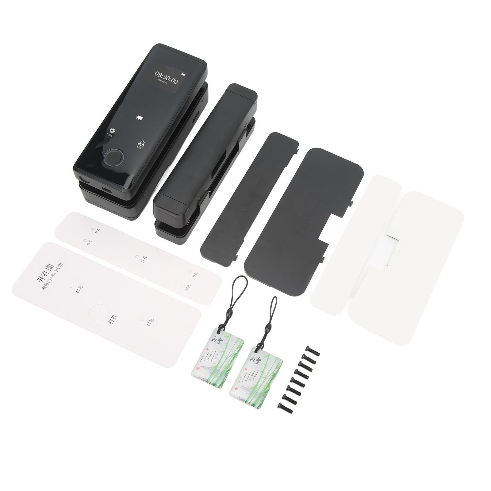 Cryfokt Serrure de Porte Intelligente sans clé, en Aluminium Premium,