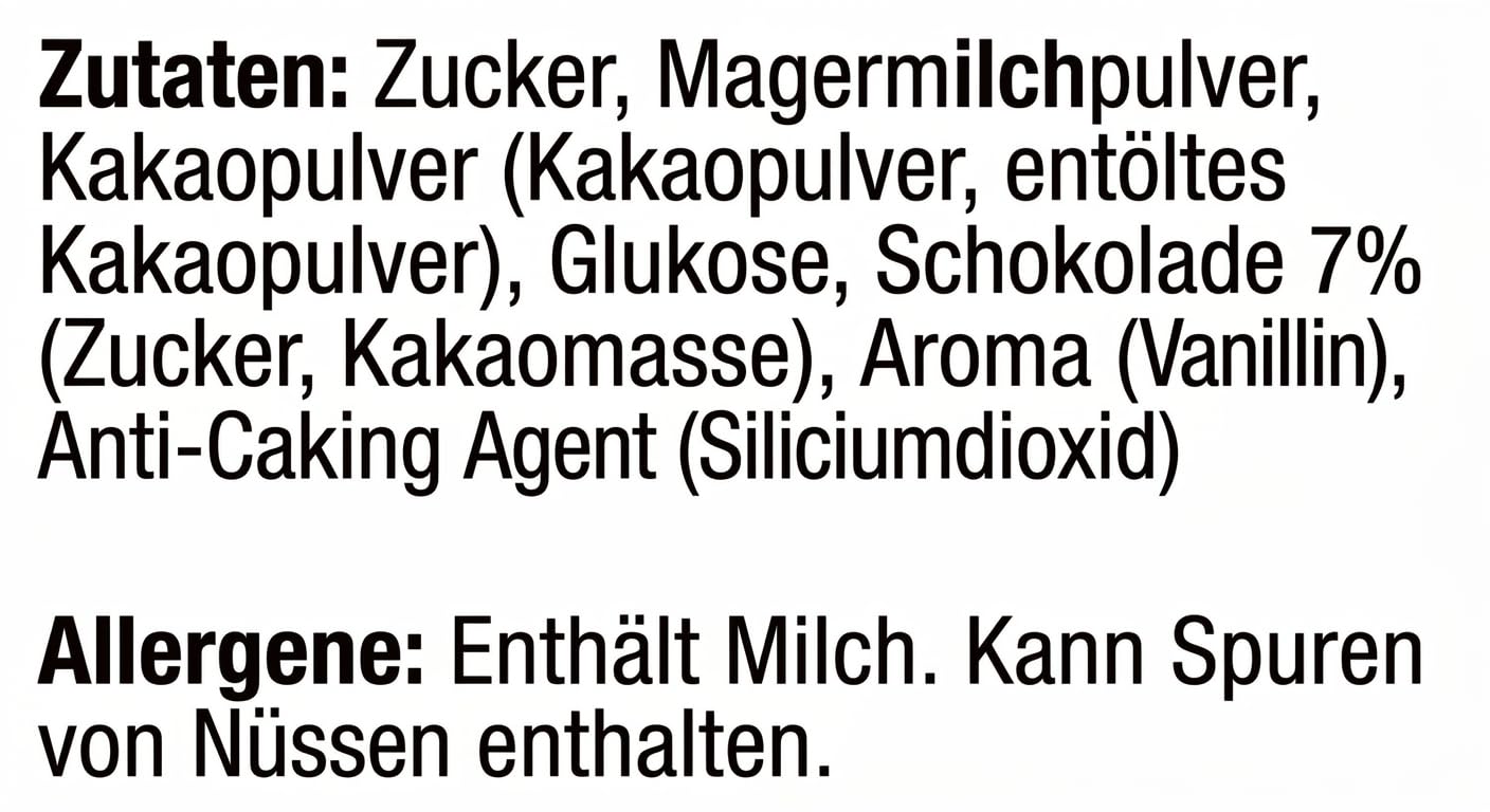 minafood Bundle für Caotina Original Trinkschokolade 100x15g + Notizblock
