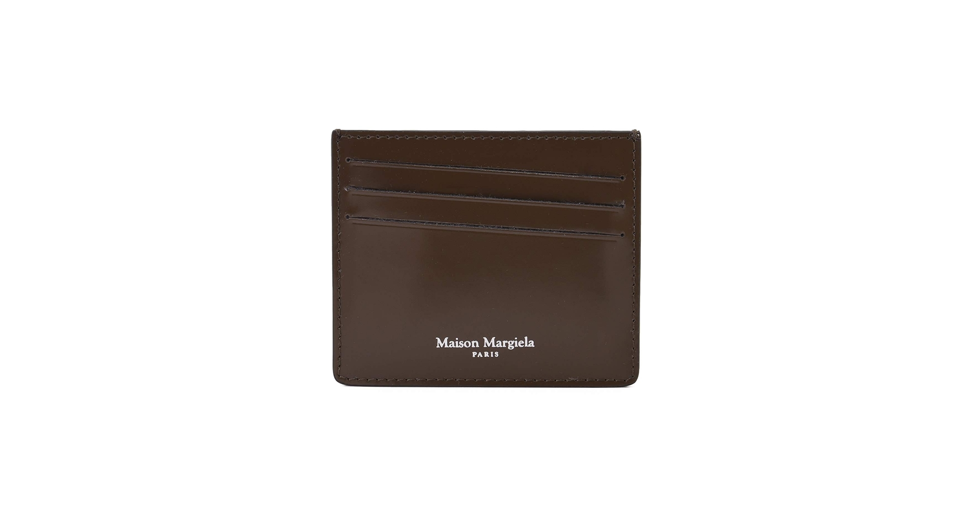 良品国内正規品　メゾンマルジェラ 名刺入れ　カードケース　ブラウン　ブラック ブラウン（茶色）系 Maison Margiela(メゾン マルジェラ) カード