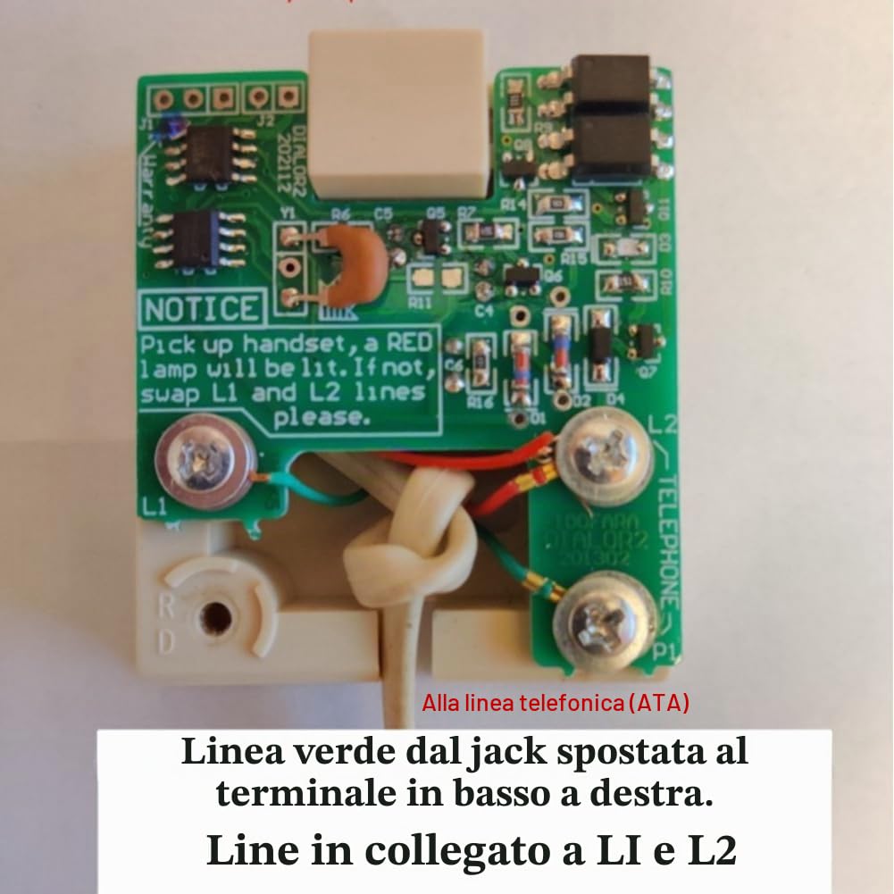 Convertitore da Impulso A Doppio Tono Telefono Multifrequenza Convertitore DMF Segnale A Impulsi del Vecchio Telefono