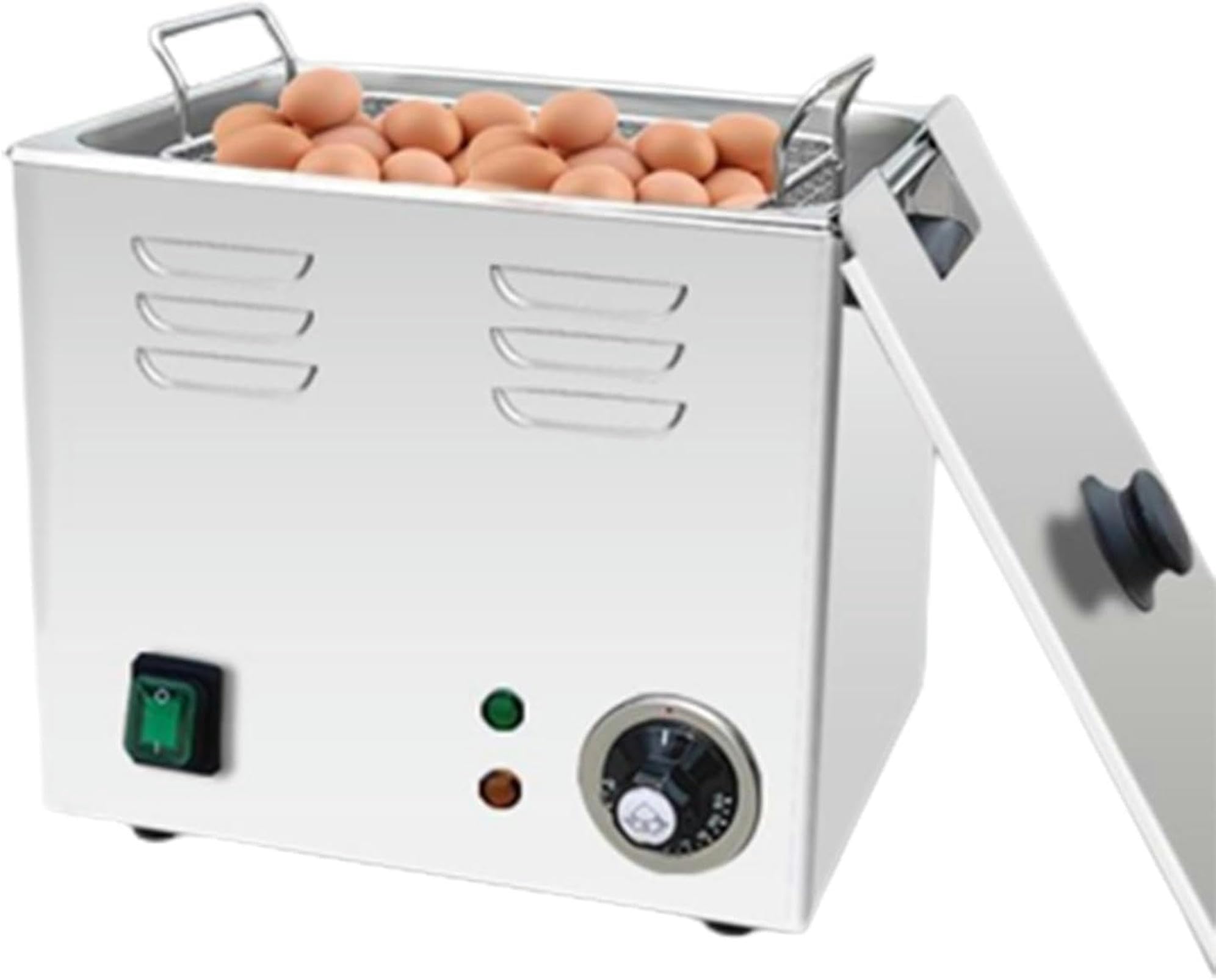 AYCDL Commercial Household Hot Spring Egg Boiler,Intelligent Egg Boiler, 60 Large Capacity Boiled Softened Eggs Fully Cooked Eggs