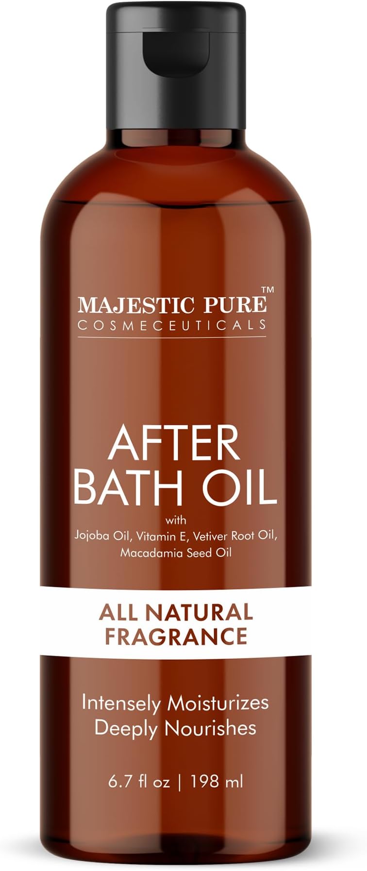 MAJESTIC PURE - Aftershave Oil: 100% Pure and Natural | Repairs Dry and Damaged Skin | Moisturises Skin, Hair and Scalp