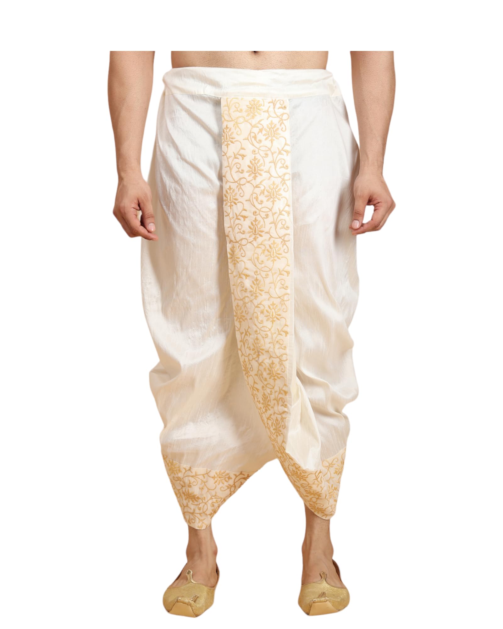 Embroidered Ethnic Dhoti for Men