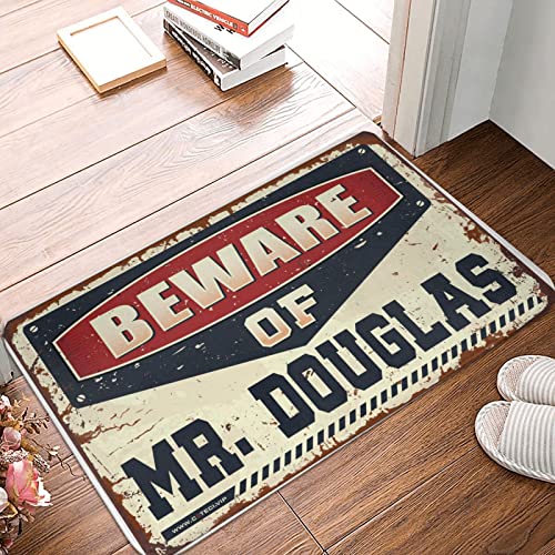 Tapis antidérapant Beware of Mr. Douglas pour décoration originale - 2