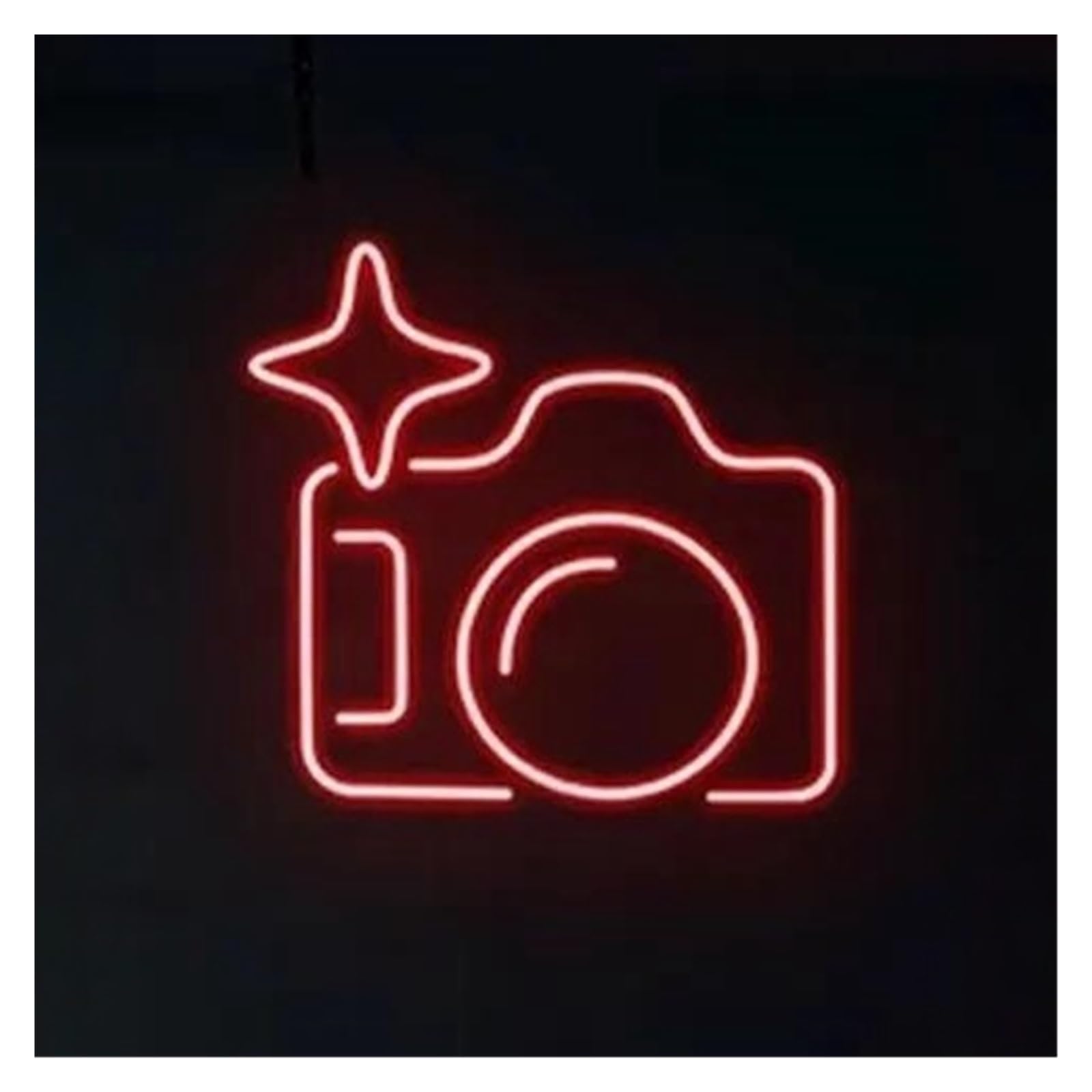 Lemst Boys B Signs Lamp Camera Neon Sign Photography Light Dimmable Us Powered For Edroom Ar Clu Business Shop Kids Oy Girl Room Wall Art Decor 38Cmx33cm(B)