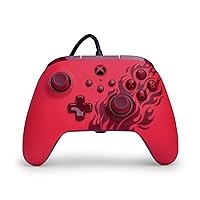 Vista 13 de PowerA Advantage Plus Wired Controller for Xbox Series X S - Night Blossom, officially licensed, adjustable height thumbsticks, hall effect, Arctic
