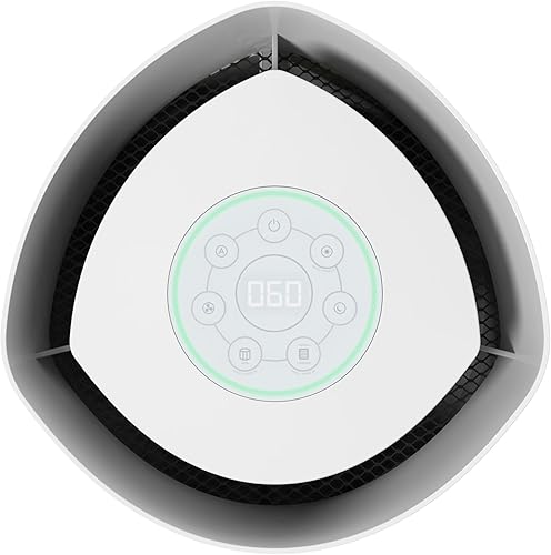Miniatura 6 de GermGuardian Airsafe+ XL AC3200 - Purificador de aire inteligente para el hogar, humo de incendios forestales, polen, olores con filtro HEPA puro,