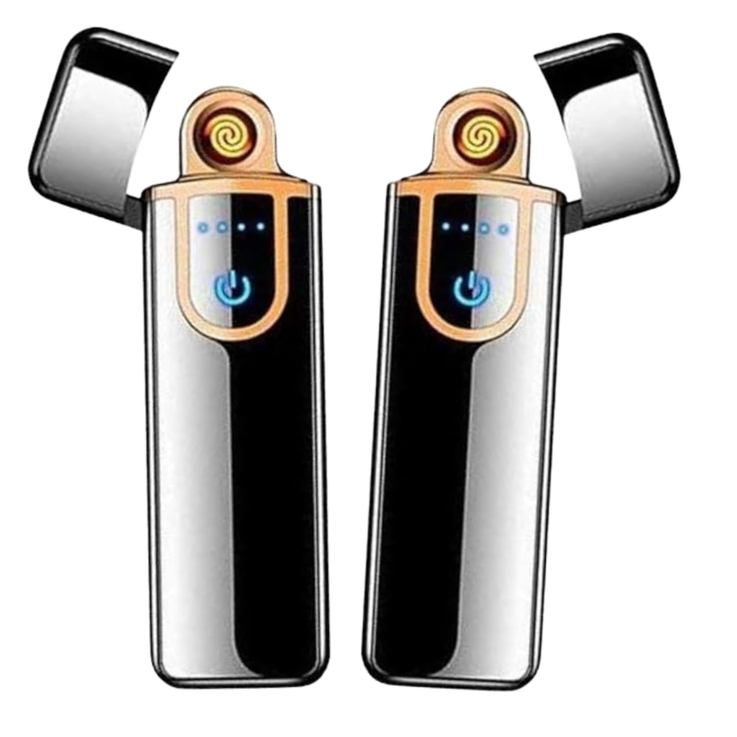 Drumstone (𝗕𝘂𝘆 𝟭 𝗚𝗲𝘁 𝟭) Windproof USB Touch Lighter – Slim Metal Flameless Rechargeable Lighter for Cigarette-𝟭𝟱 𝗬𝗲𝗮𝗿𝘀 𝗪𝗮𝗿𝗿𝗮𝗻𝘁𝘆-picture-21