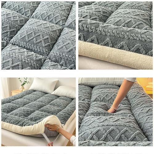 Japoński materac futon, miękkie składane łóżko, przenośny futon, do domu, pokoju gościnnego, akademika, na kemping i podróż, wygodne i wszechstronne rozwiązanie do spania