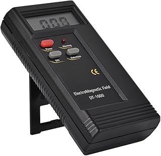 Detector de campo magnético EMF, medidor de campo eletromagnético portátil, bloqueio de uma tecla do valor de radiação, para medição de radiação solar, pesquisa de energia solar