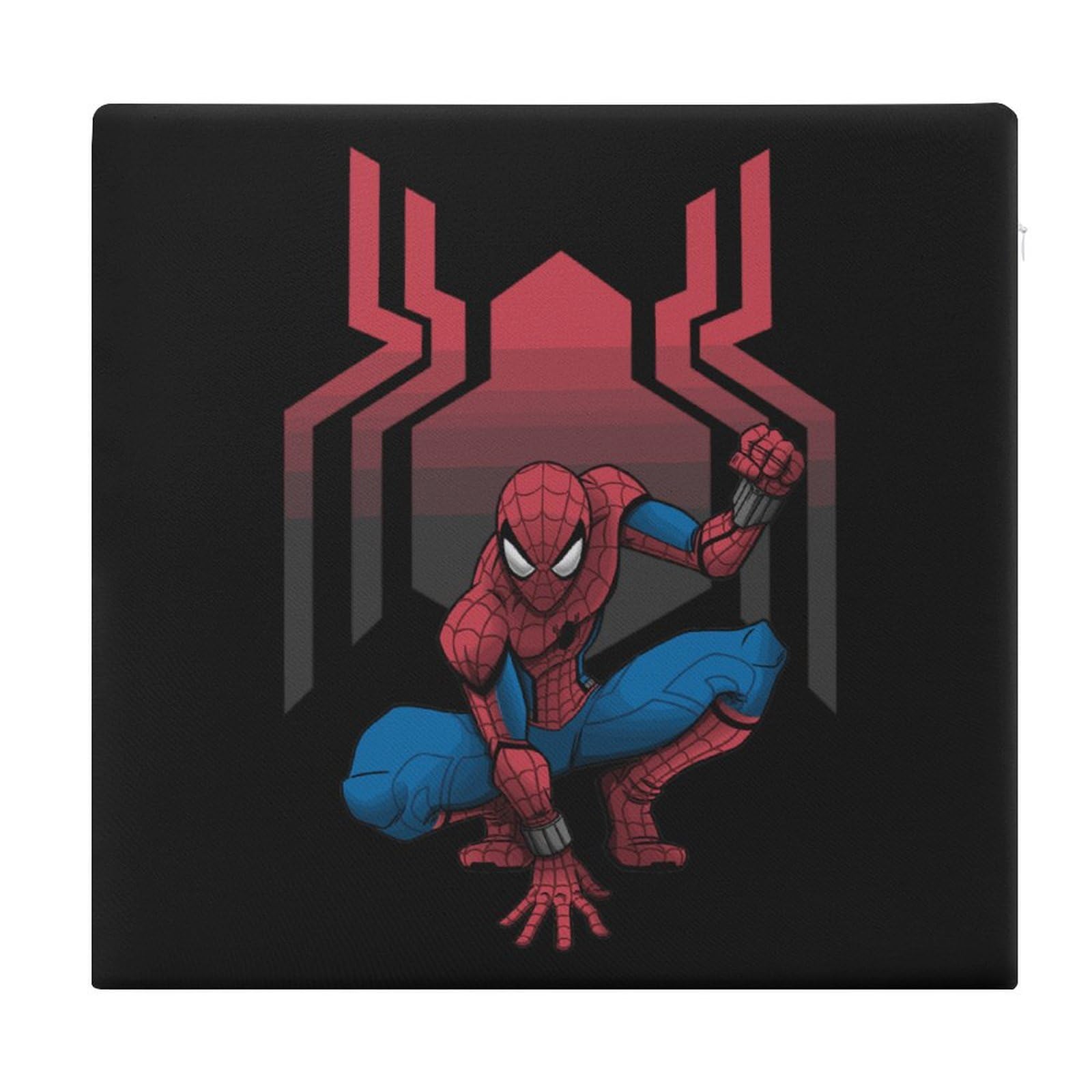 Amazon.co.jp: 座布団 クッション スクエア スパイダーマン ざぶとん