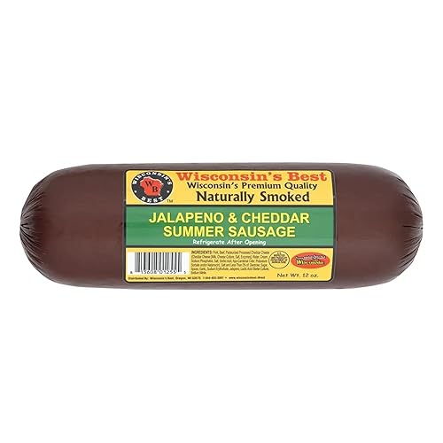 Miniatura 5 de WISCONSINS BEST and WISCONSIN CHEESE COMPANY - Cesta de regalo definitiva de queso y salchichas de Mancave  Cuenta con salchichas de verano queso