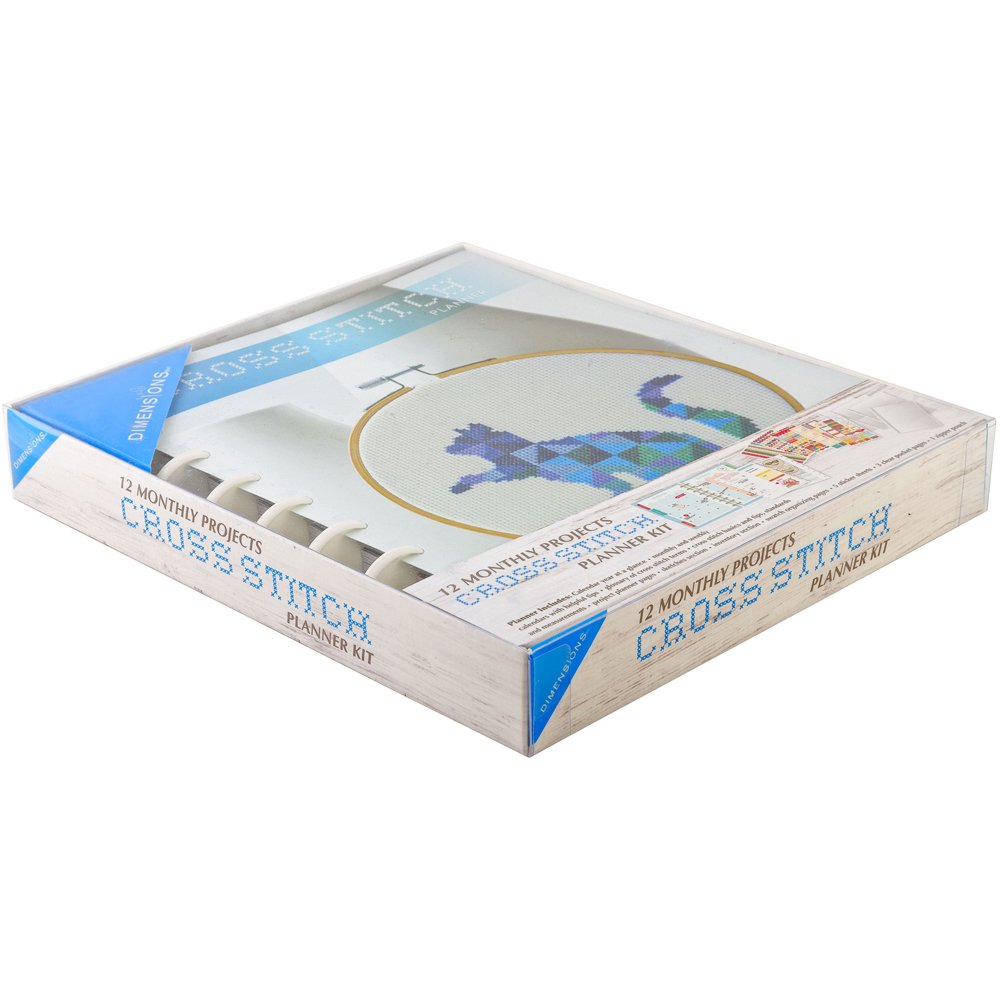 Simplicity Vintage Kit per pianificare 12 progetti mensili a punto croce