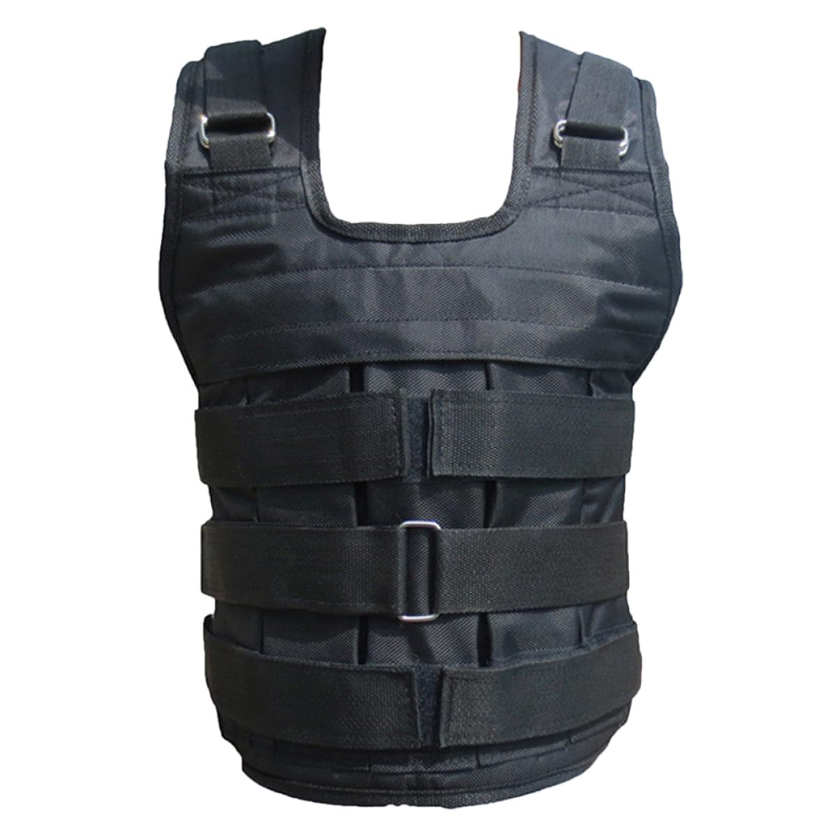 Gilet Pesi per Allenamento, Regolabile e Traspirante, Anti-Scivolo, Gilet Imbottito per Corsa e Palestra, senza Metallo