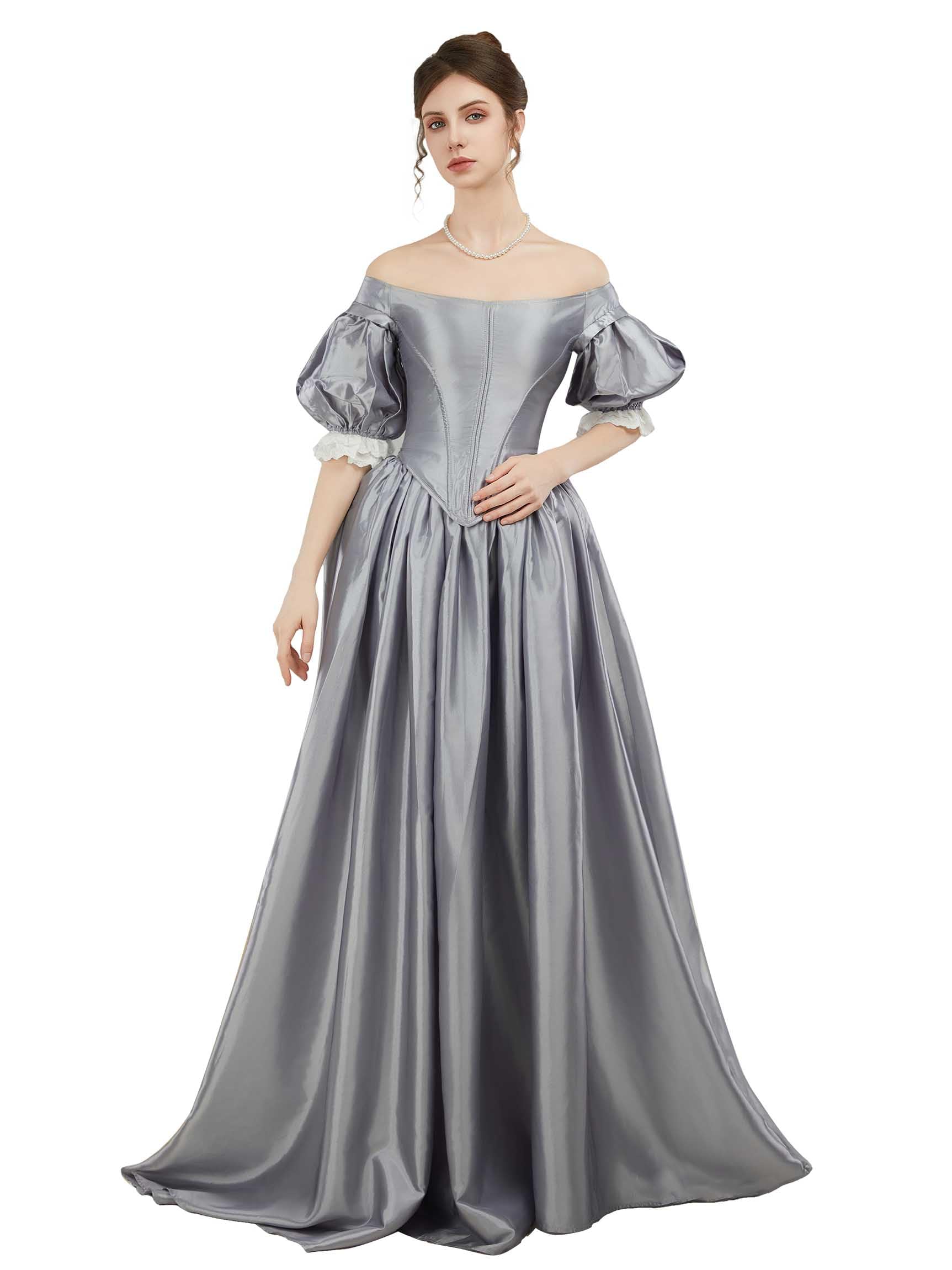 daizbella Renaissance Costume Corset Top and Skirt Victorian Edwardian Dress for women Medieval Baroque Costume