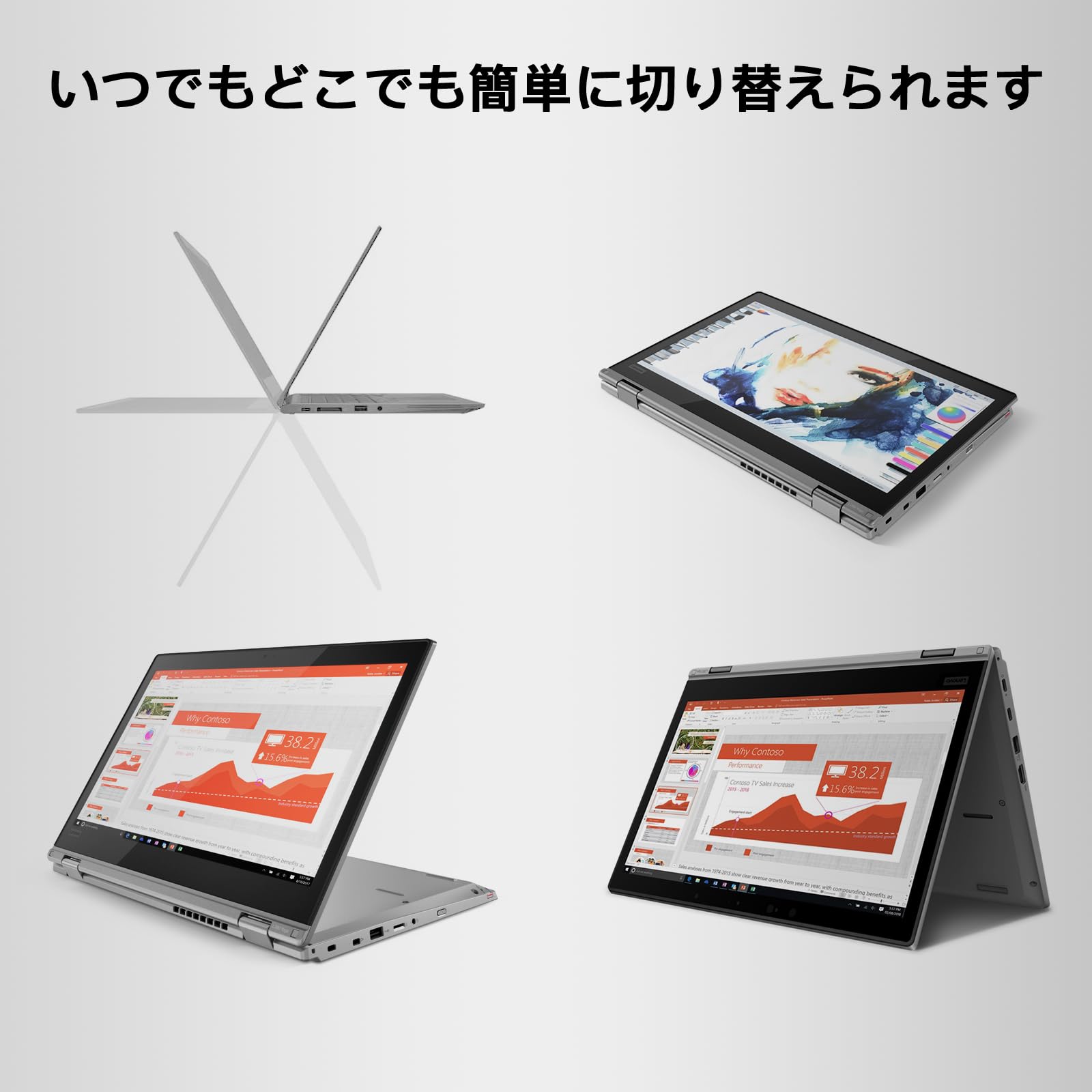 Amazon.co.jp: ノートパソコン ThinkPad L390 Yoga,13.3インチ