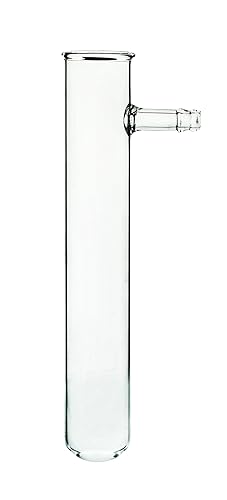 Miniatura 2 de Tubos de ensayo con brazo lateral, paquete de 10, 6" (150mm) x 1" (24mm) de diámetro, vidrio de borosilicato 3.3 - Eisco Labs