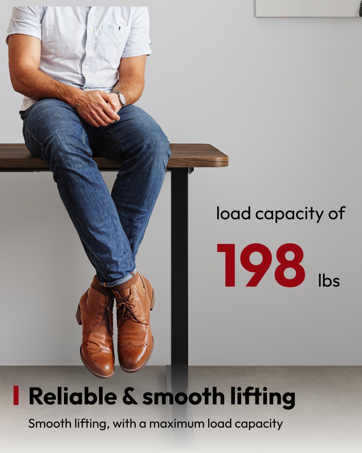 SANODESK Standing Desk Height Adjustable Electric Stand up Desk 79x32 Inches Sit Stand Home Office Desk with Splice — view 5