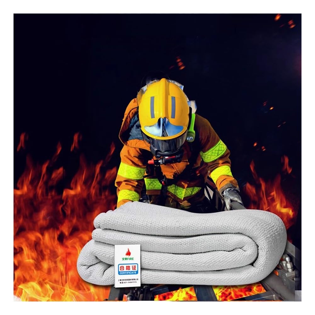 Manta ignífuga, manta de emergencia ignífuga para uso industrial, estándar nacional, 1,5 x 1,5 m