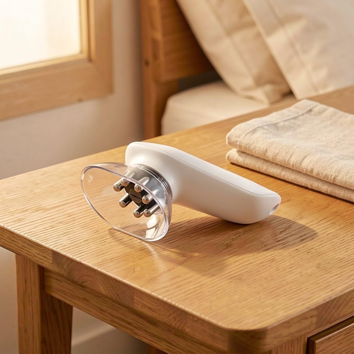 Yardwe Dispositivo de Tratamiento de Vacío para Abdomen y Piernas, Blanco