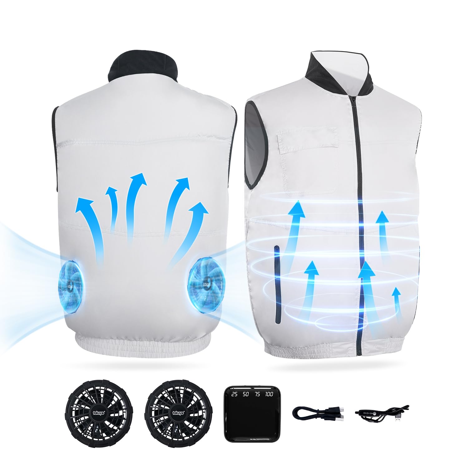 Amazon.co.jp: TAKUYO Heat Prevention, Air Conditioned Work