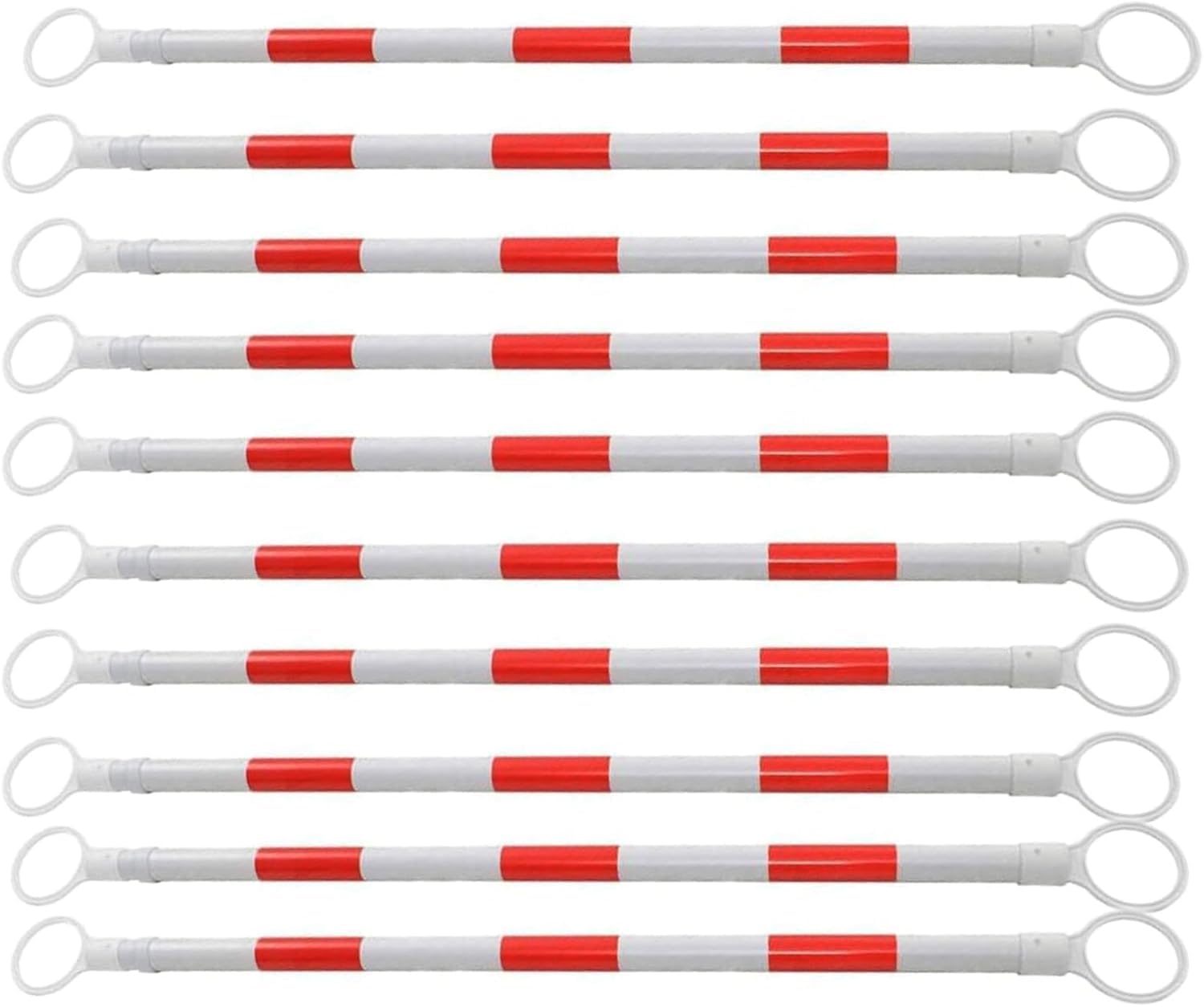 Iahigsujk 10 Pcs Traffic Cone Connecting Pole(10 Pcs)