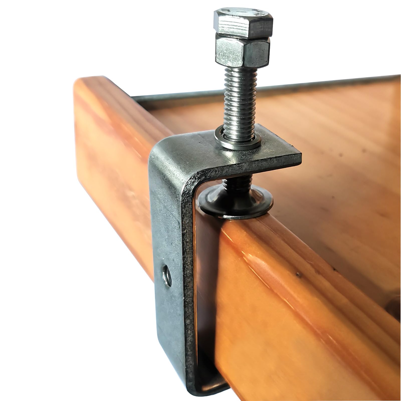 4 pièces Mini Serre-Joints en C Ouverture 75mm, Serre Joint en C Inoxydable Plage de Serrage 40-70 mm C Clamp Set, Pinces et Tendeurs pour Travail du Bois, Fabrication de Meubles, Bricolage