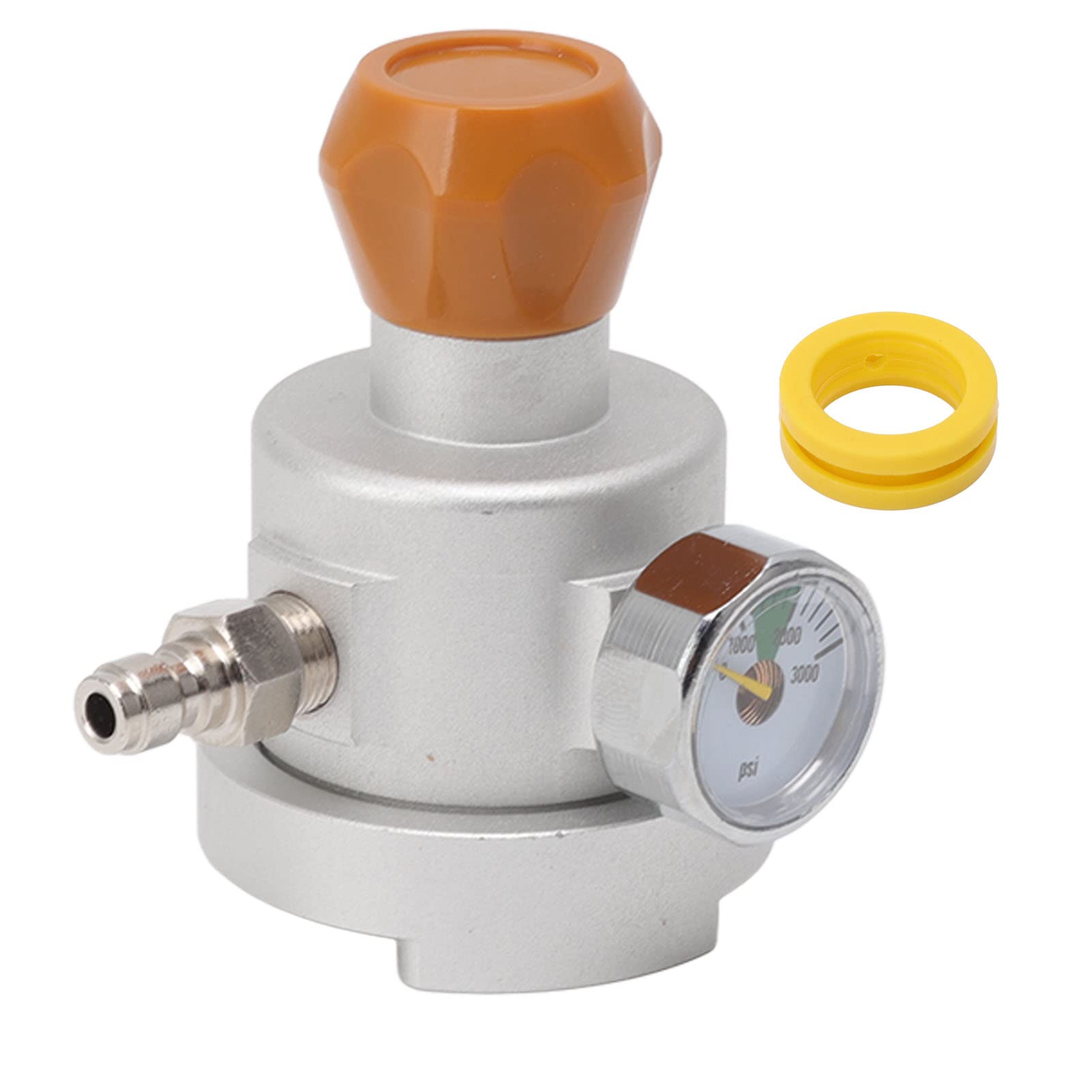 Adattatore Connettore Rapido per Soda Maker con Manometro per Bombola di CO2 Terra Art Spina Rapida Maschio da 8 Mm Resistente Alla Corrosione in Alluminio