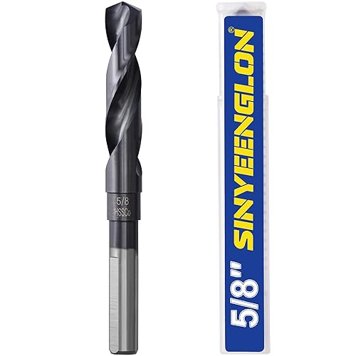 Miniatura 11 de Juego de brocas de cobalto para metal endurecido y acero inoxidable, 101 piezas de 1/16"-1/2" M35 HSS con torsión, brocas de trabajo de metal