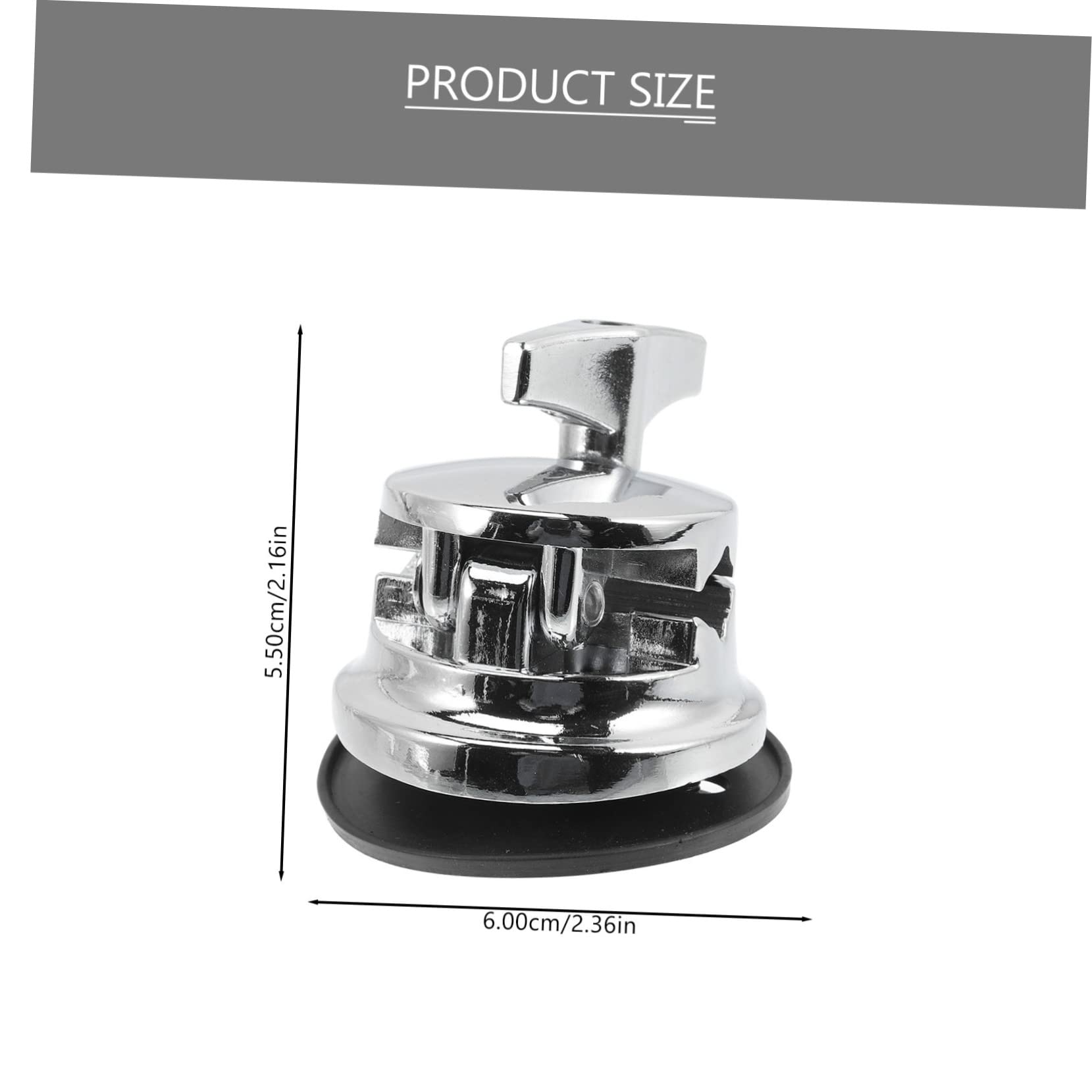 NULYLU Tom Percussion Instrument Accessories Alloy Drum Leg Base Drum Set Base