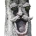 jinhuoba Tree Face Decors Wild Bird Feeders, Whimsical Big Eyes Old Man Face for Tree Hugger Yard Art Garden Sculptures