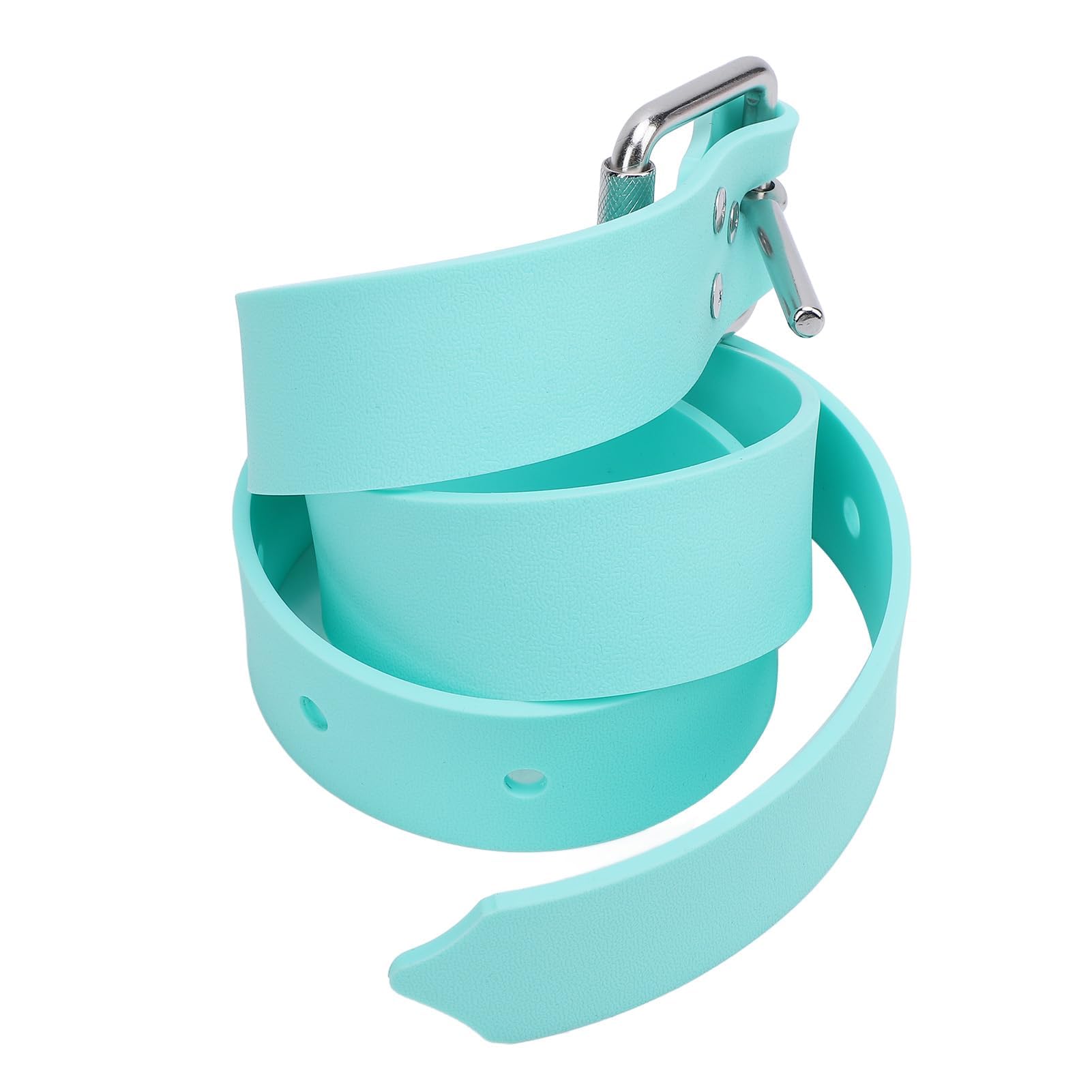 Cintura di peso professionale per immersioni, anti-scivolamento, in silicone, regolabile, con fibbia in acciaio rapido, per rilascio rapido per immersioni, immersioni, pesca a lancia