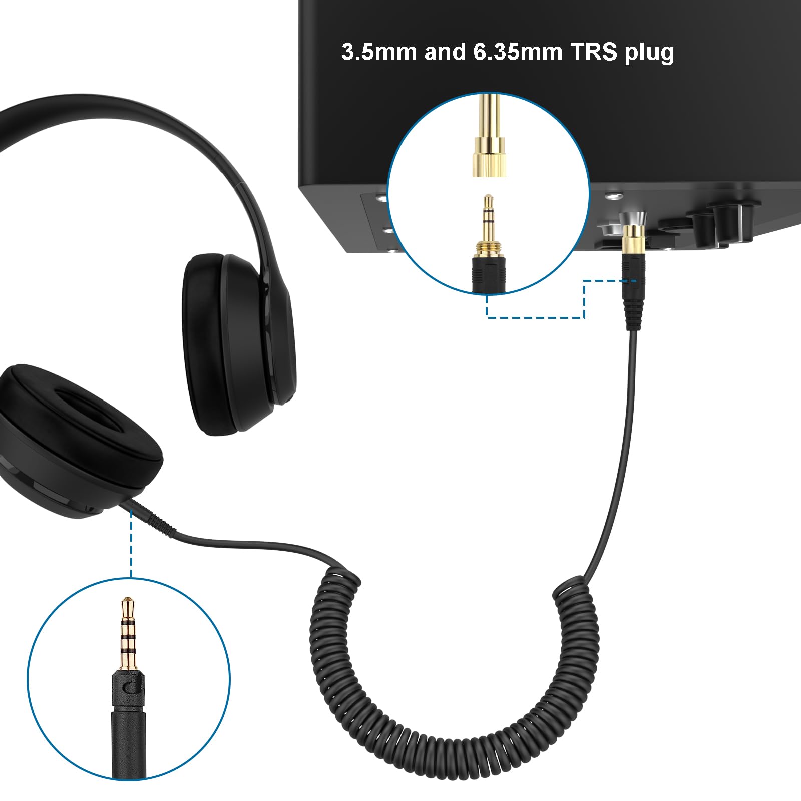 Sennheiser HD 599SE ヘッドフォン + USB アダプター Amazon.com: Zosvoses HD599 Replacement Cable Compatible with