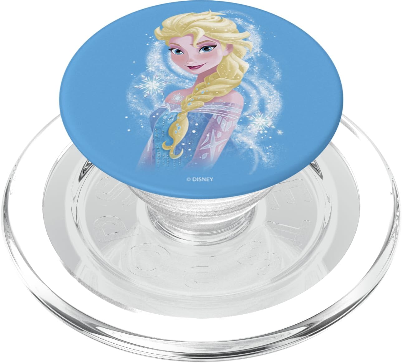 Disney Frozen Elsa Snowflake Swirls PopSockets MagSafe PopGrip for iPhone