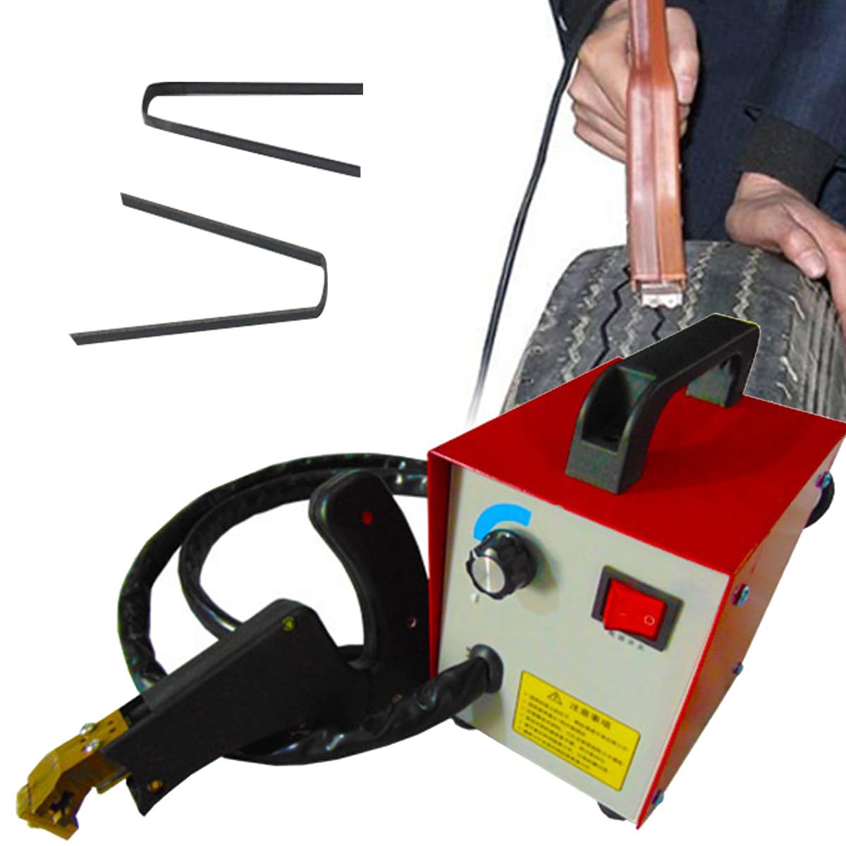 Machine à rainurer portable pour pneus – Outil chauffant de 350 W pour karting, VTT et pneus industriels – Idéal pour les tâches de gravure et de rainurage des pneus