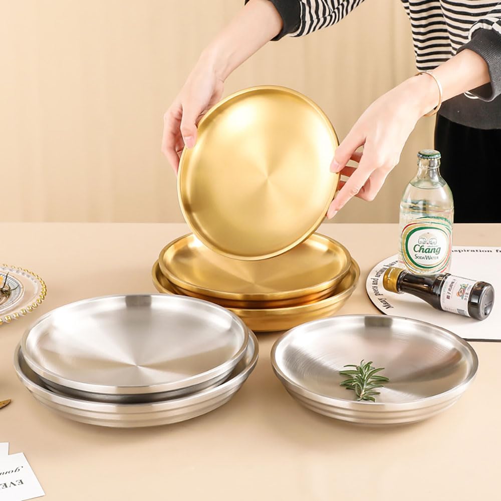 Amazon | 美濃焼 益子焼 和皿 和食盛り皿 取り皿 304ステンレス 二重