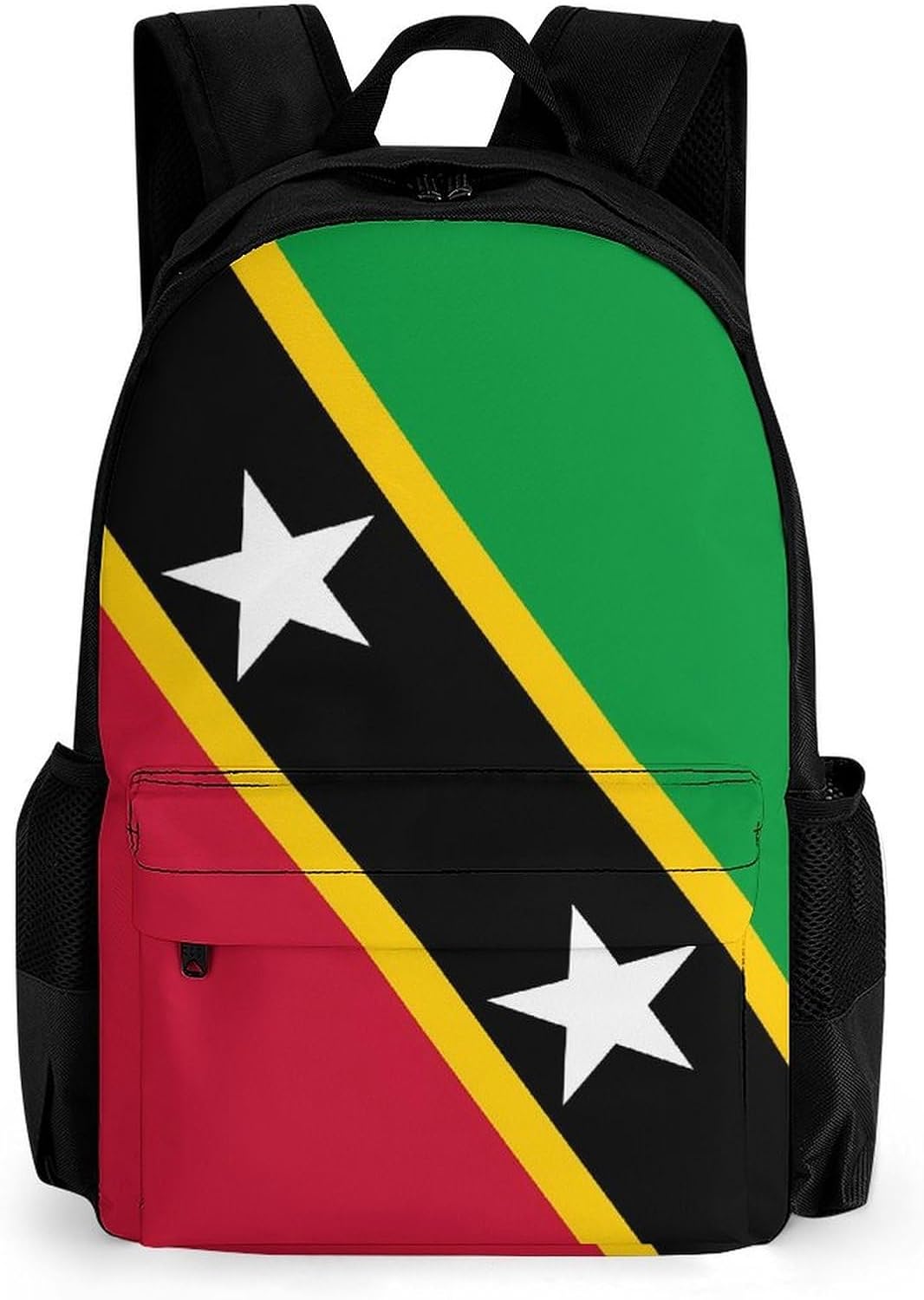 Flag of Saint Kitts Nevis Backpack Lightweight Backpacks Work Bag