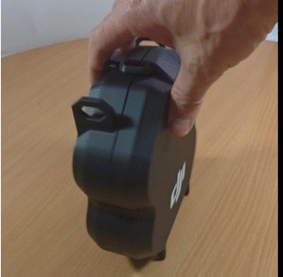 DJI NEO 2 için Darbeye Dayanıklı Saklama Kutusu, Çizilmeye Dayanıklı Koruyucu Taşıma Çantası, Kompakt 18X16.5x4.8cm Tasarım Seyahat ve Dış Mekan Kullanımı İçin Siyah (Siyah)