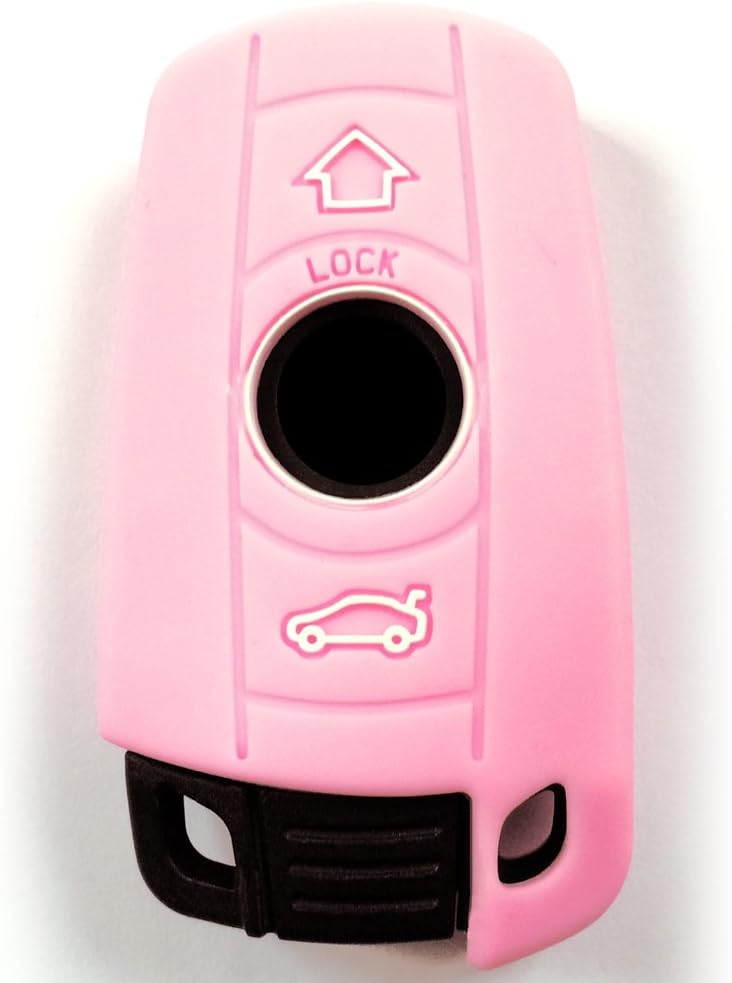 Light Pink Smart Remote Key Cover Protector for BMW by First Midwest